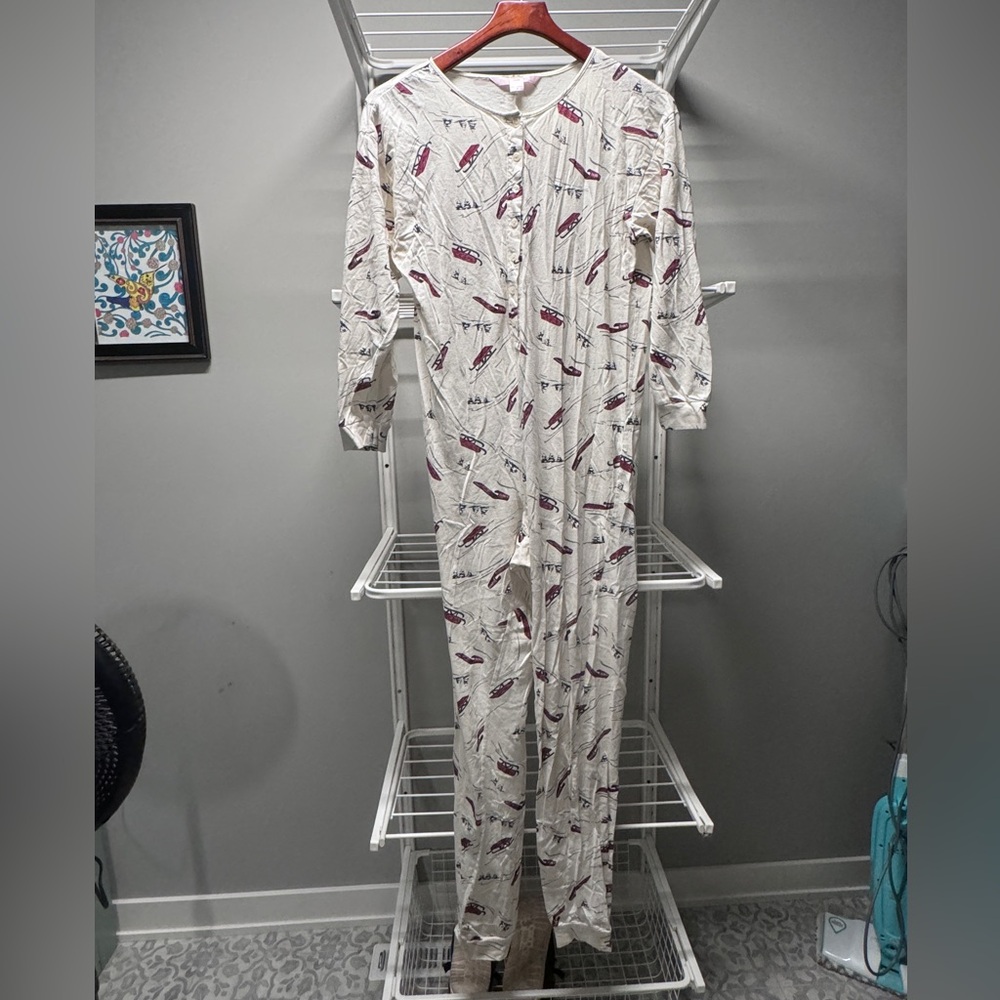 Victorias Secret Sleds Long Jane Pajama, Vintage!